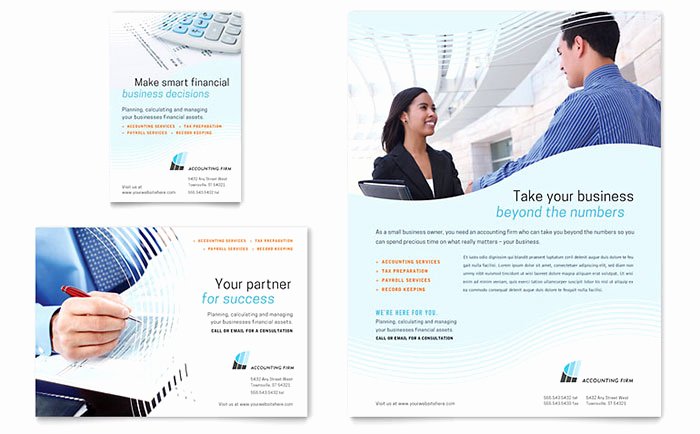 Accounting Firm Flyer Ad Templates FN D