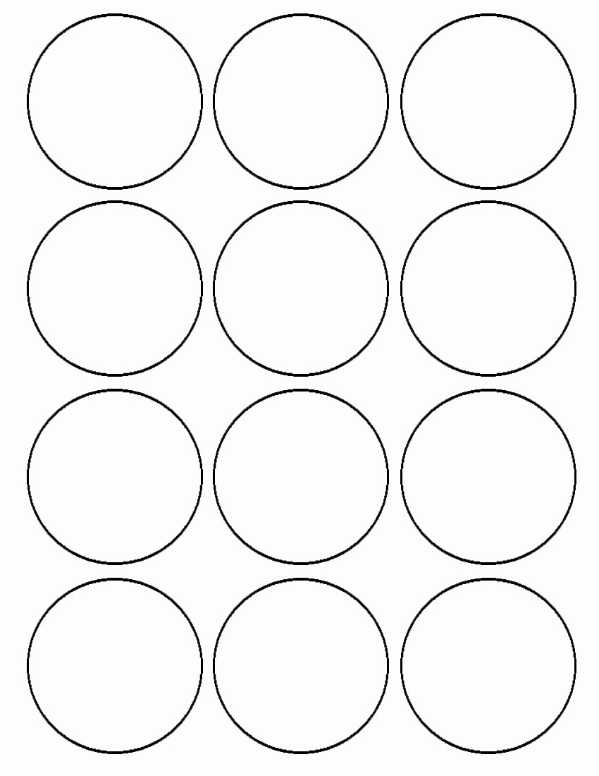 3 Inch Circle Template Printable