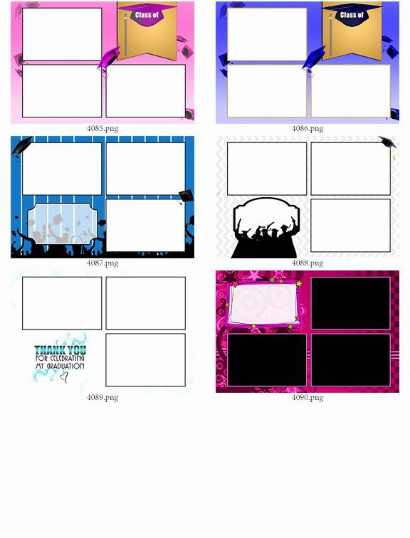 30 4x6 photo strip templates bundle c darkroom booth