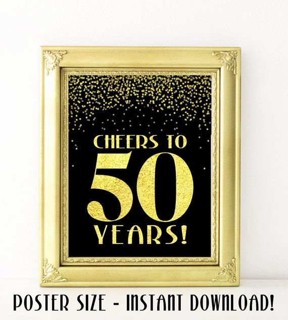 Gallery of 50th Birthday Banner Ideas Best Of Cheers to 50 Years 50th Bir.....