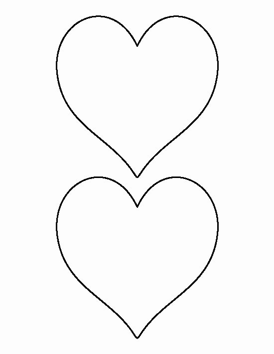 6 inch heart template best of 5 inch heart pattern use the printable outline for crafts of 6 inch heart template