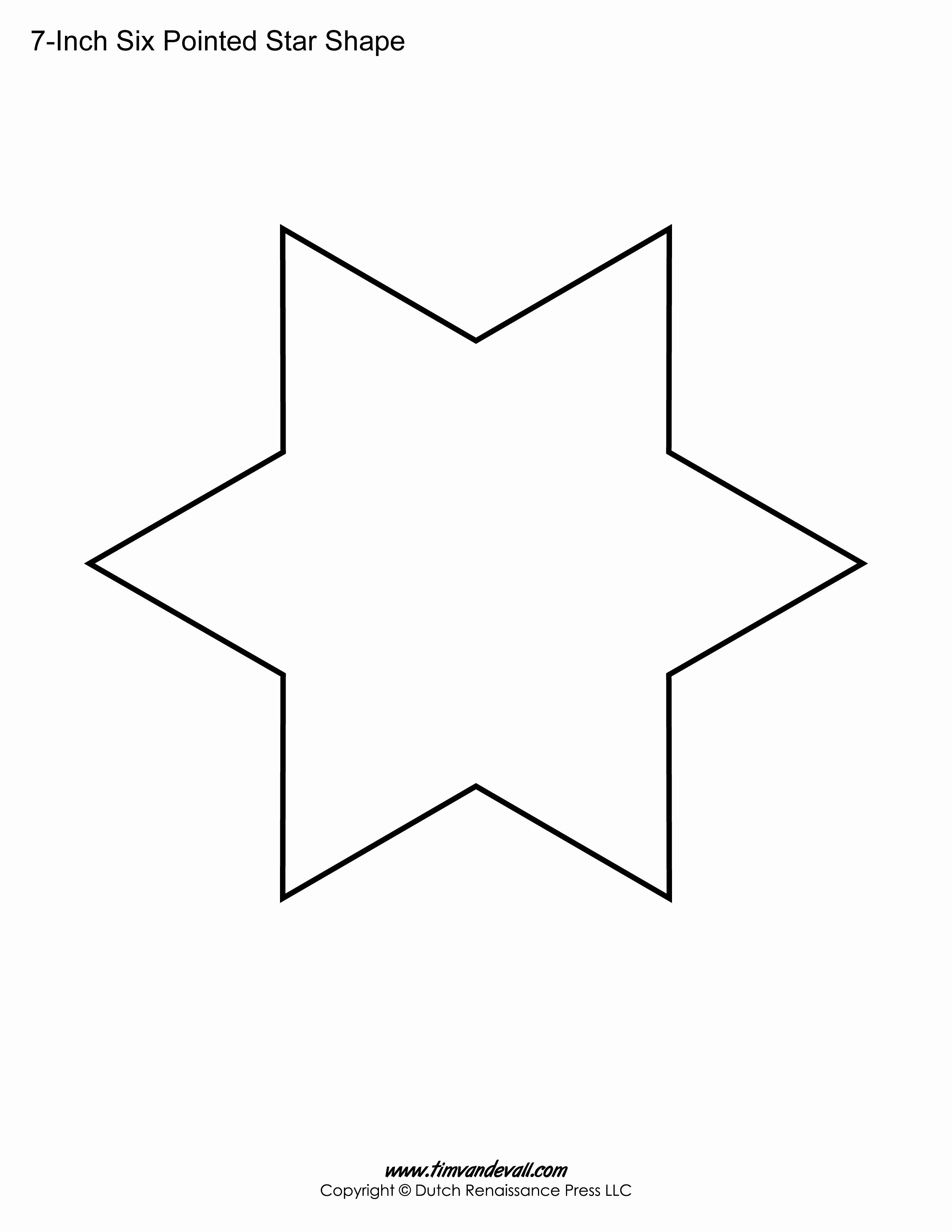 six pointed stars