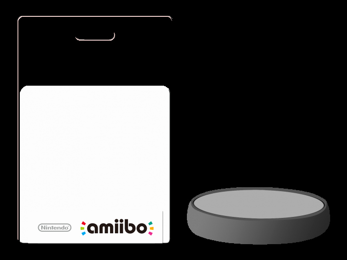 amiibo package figurine template