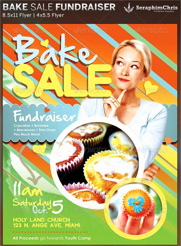 bake sale flyer template