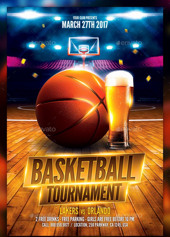 basketball flyer example