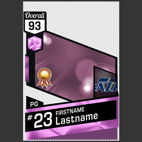 basketball card template