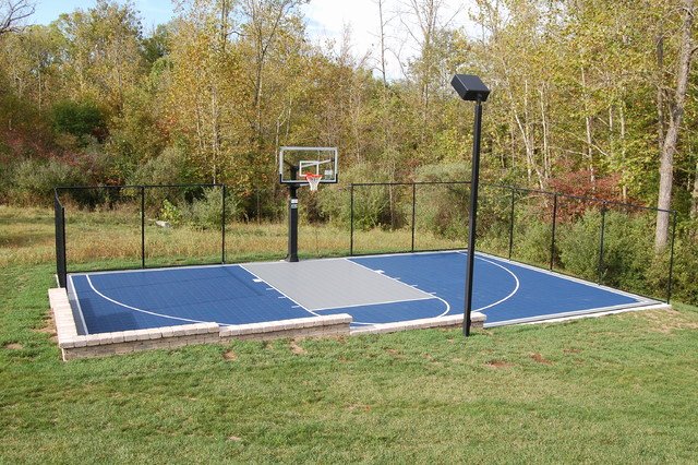 Outdoor Half Court Basketball traditional landscape other metro