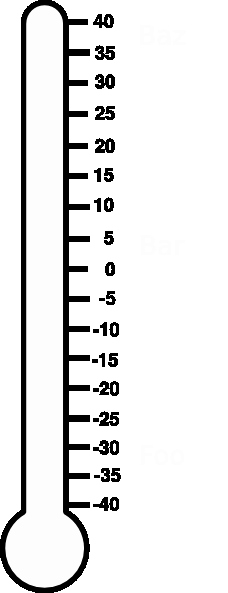 blank thermometer cliparts