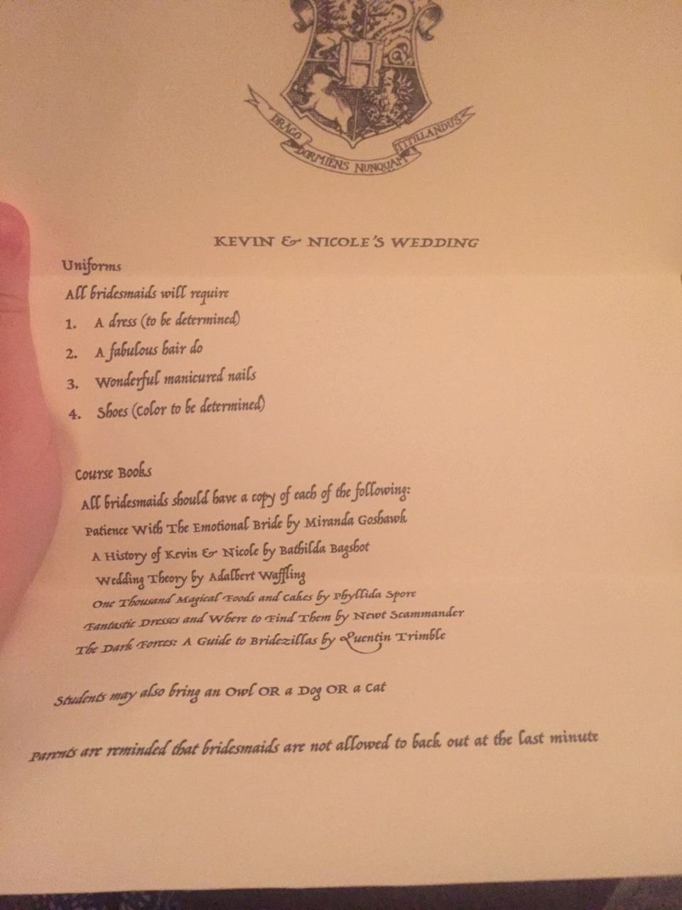 bridesmaid proposal letter lovely harry potter bridesmaid proposal of bridesmaid proposal letter