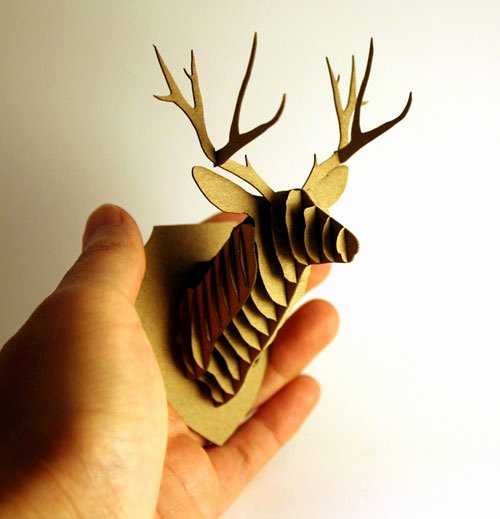 cardboard-deer-head-template