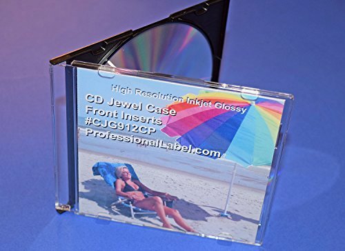 Cd Liner Notes Template Beautiful Cd Jewel Case Glossy Insert Front Cover 25 Sheets 50