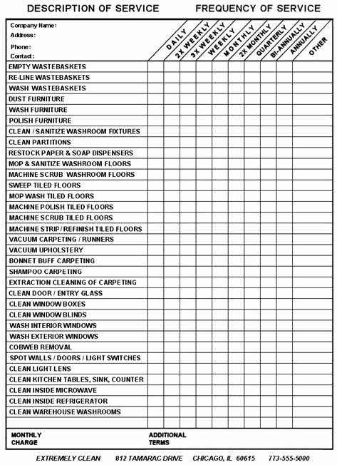 Fall Church Cleaning Checklist Printable