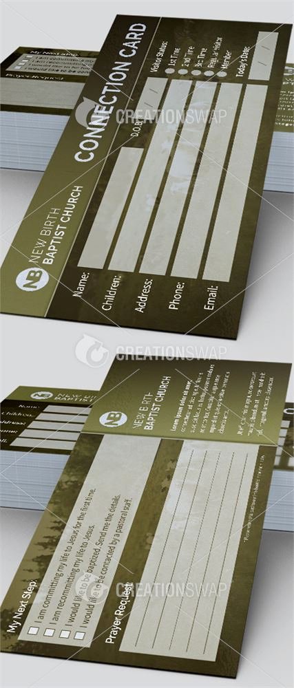 Church Visitor Card Template Word Awesome 8 Church Connection Card Templates