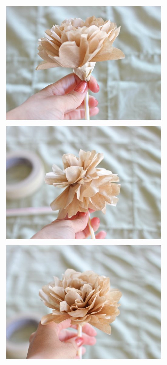 Coffee Filter Roses Template New Diy Coffee Filter Rose Tutorial