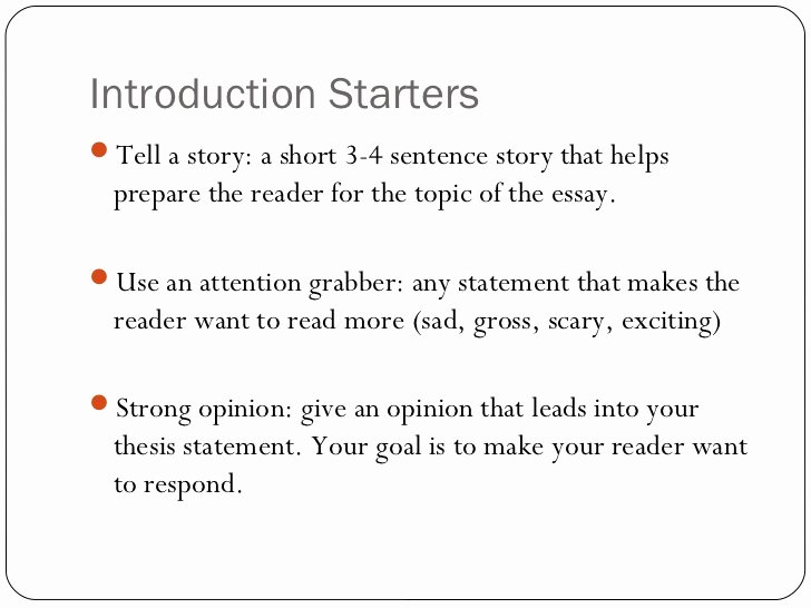 examples of attention grabbers for essays