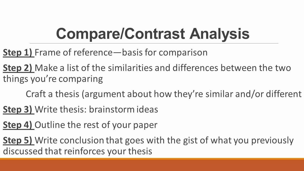 compare and contrast conclusion example beautiful pare contrast essay structure ppt video online of compare and contrast conclusion