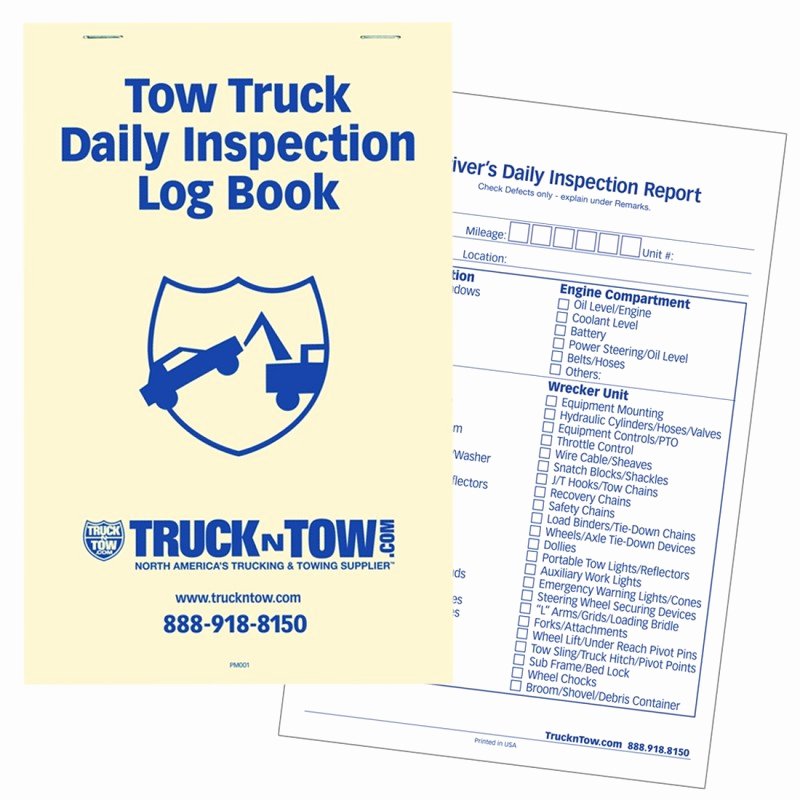 Daily Equipment Inspection form Luxury Driver S Daily Vehicle Inspection Report Dozen