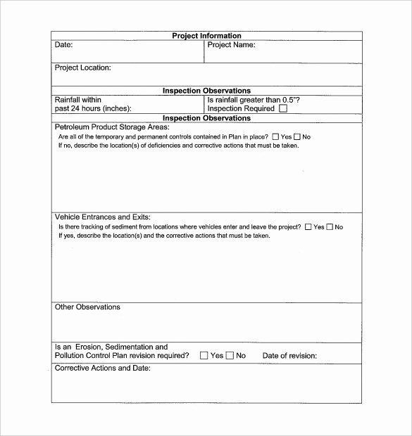 daily construction report template