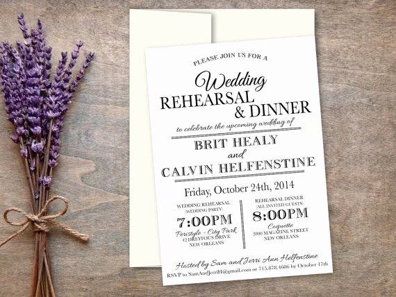 rehearsal dinner invitation wording