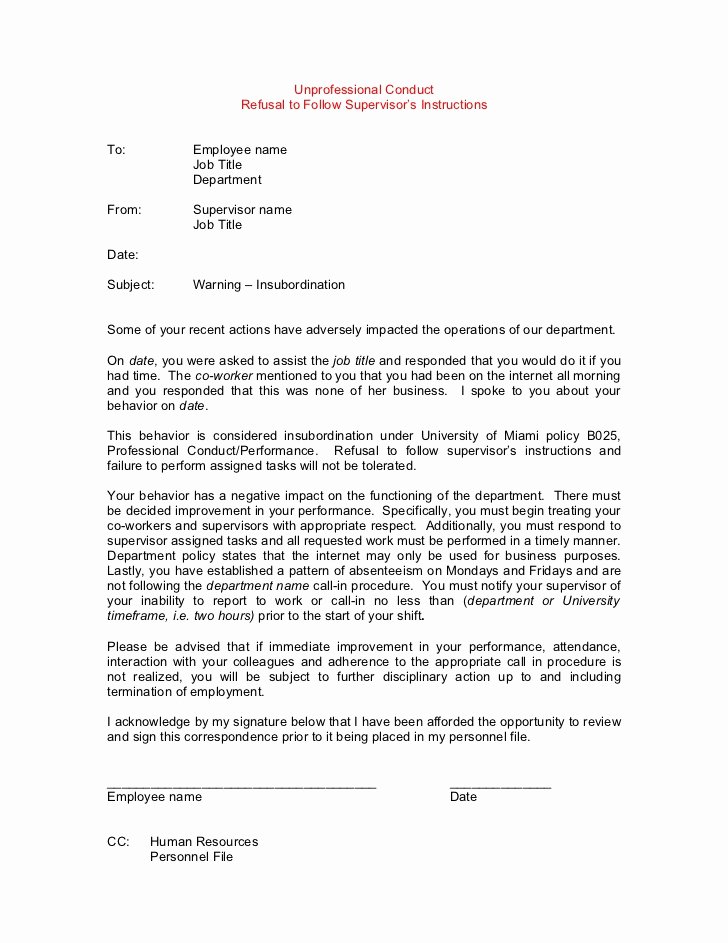 template disciplinary letter amplesgables