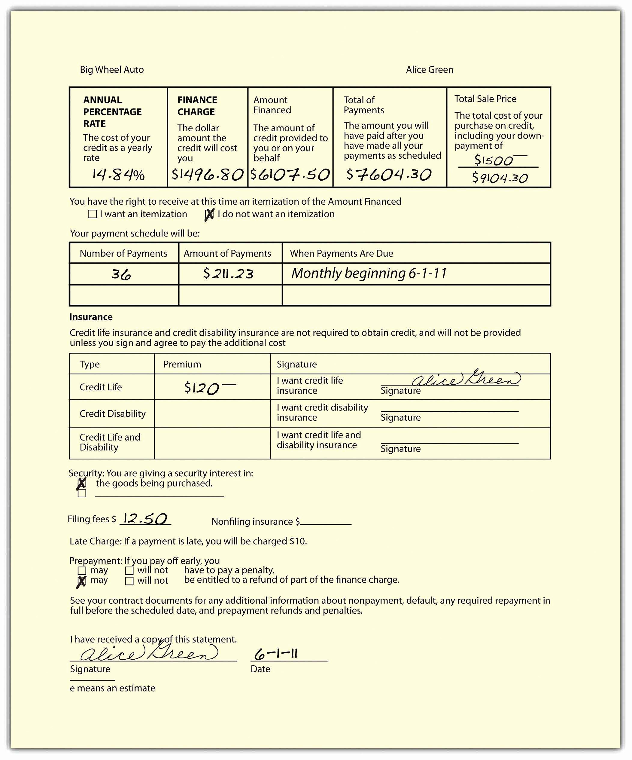 Employee Key Agreement Form