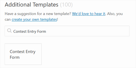 how to create a contest entry form in step by step