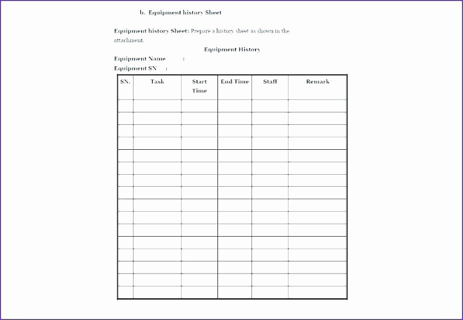 employee equipment check out form