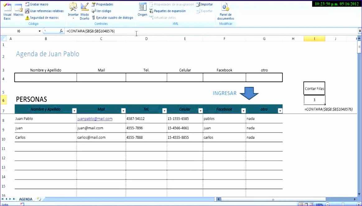 microsoft excel address book template f8577