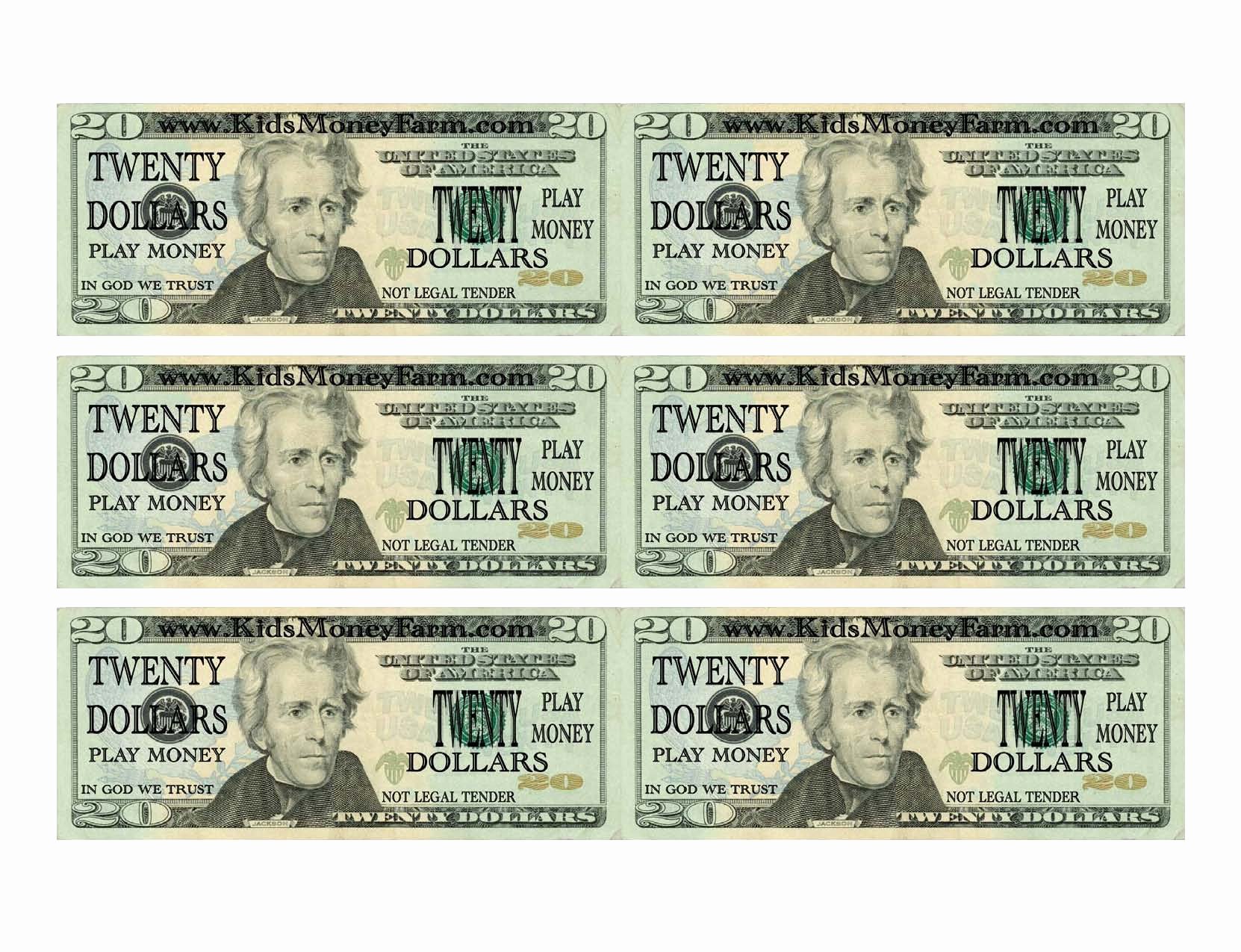 Printable Prop Money Customize and Print