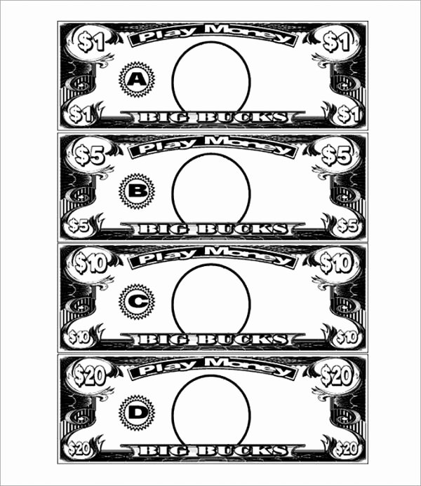 fake printable money luxury play money template party of fake printable money