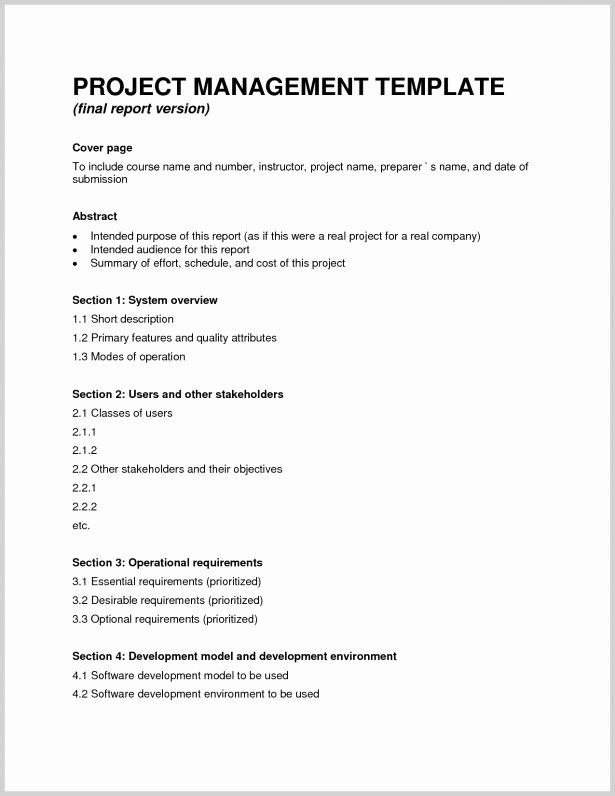 9 sample project pletion reports pdf excel word 2