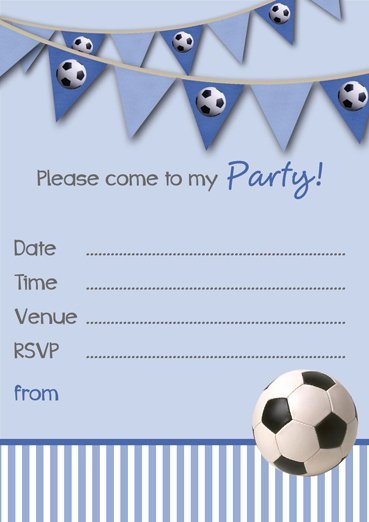 Football Party Invitation Template New Free Printable Football Party Invitation Templates