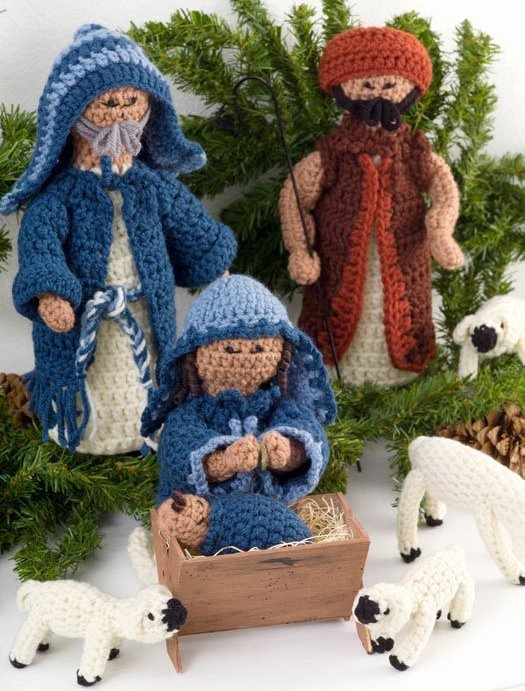 Free Outdoor Nativity Scene Patterns Unique Crocheted Nativity