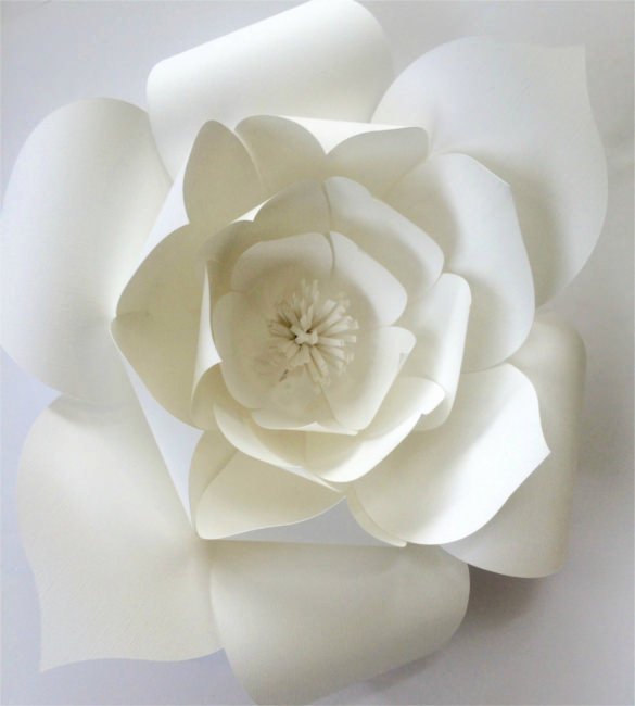 paper flower pattern