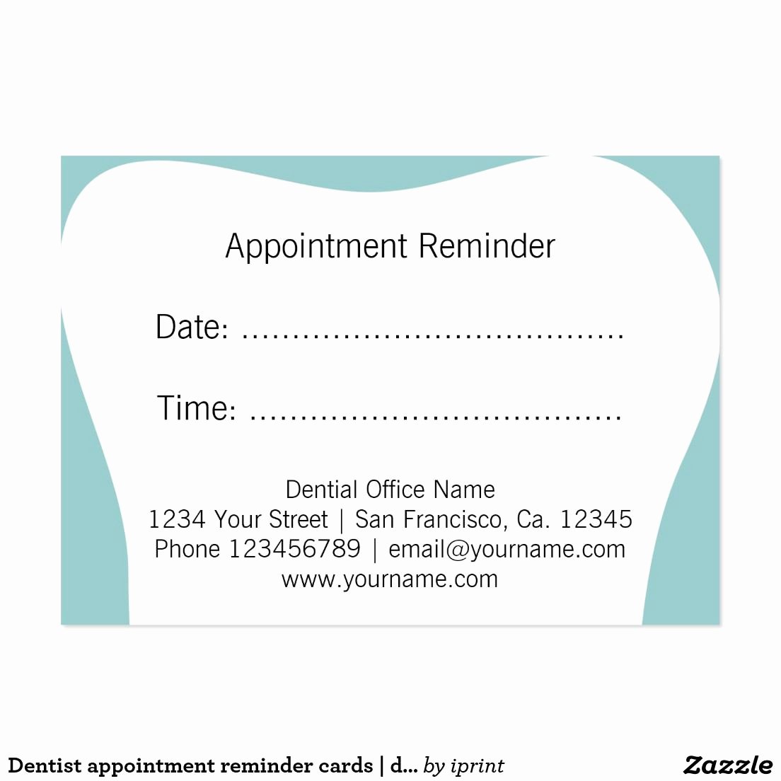 Free Printable Appointment Reminder Cards