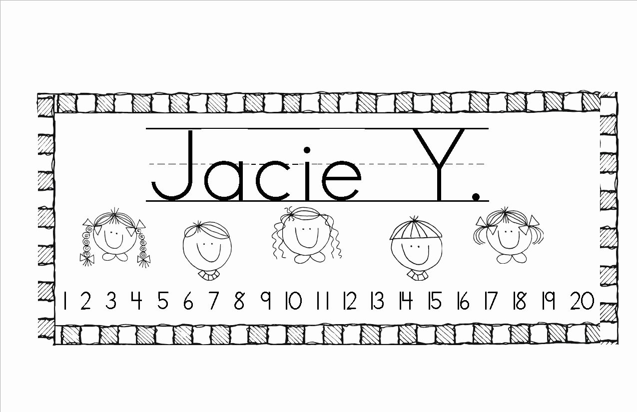 printable desk name plates school