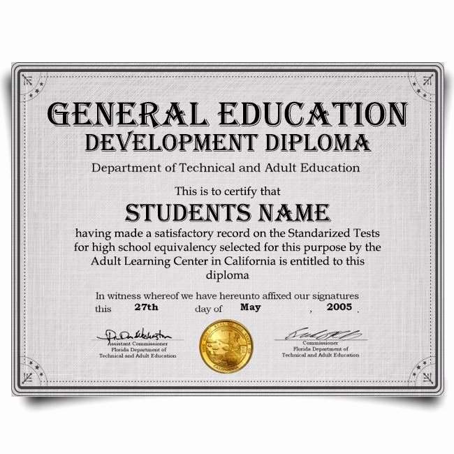 Free Printable Ged Certificate Inspirational Buy Fake Diplomas Realistic Degree Designs Best Phony
