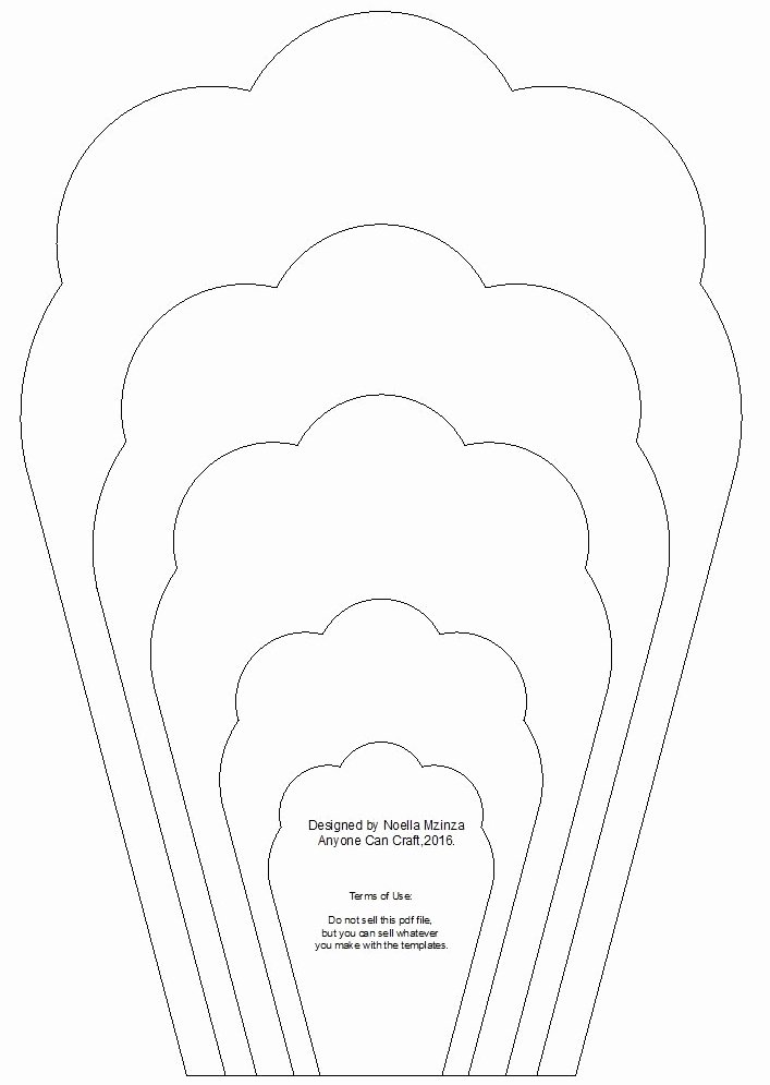  Free Printable Giant Flower Template 