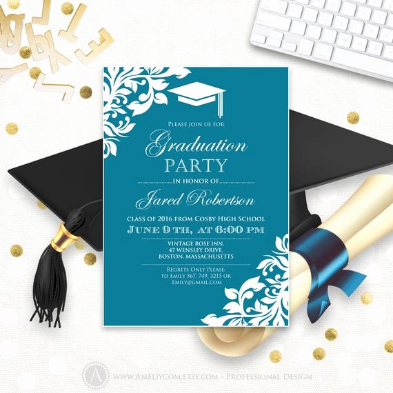 printable graduation party invitation