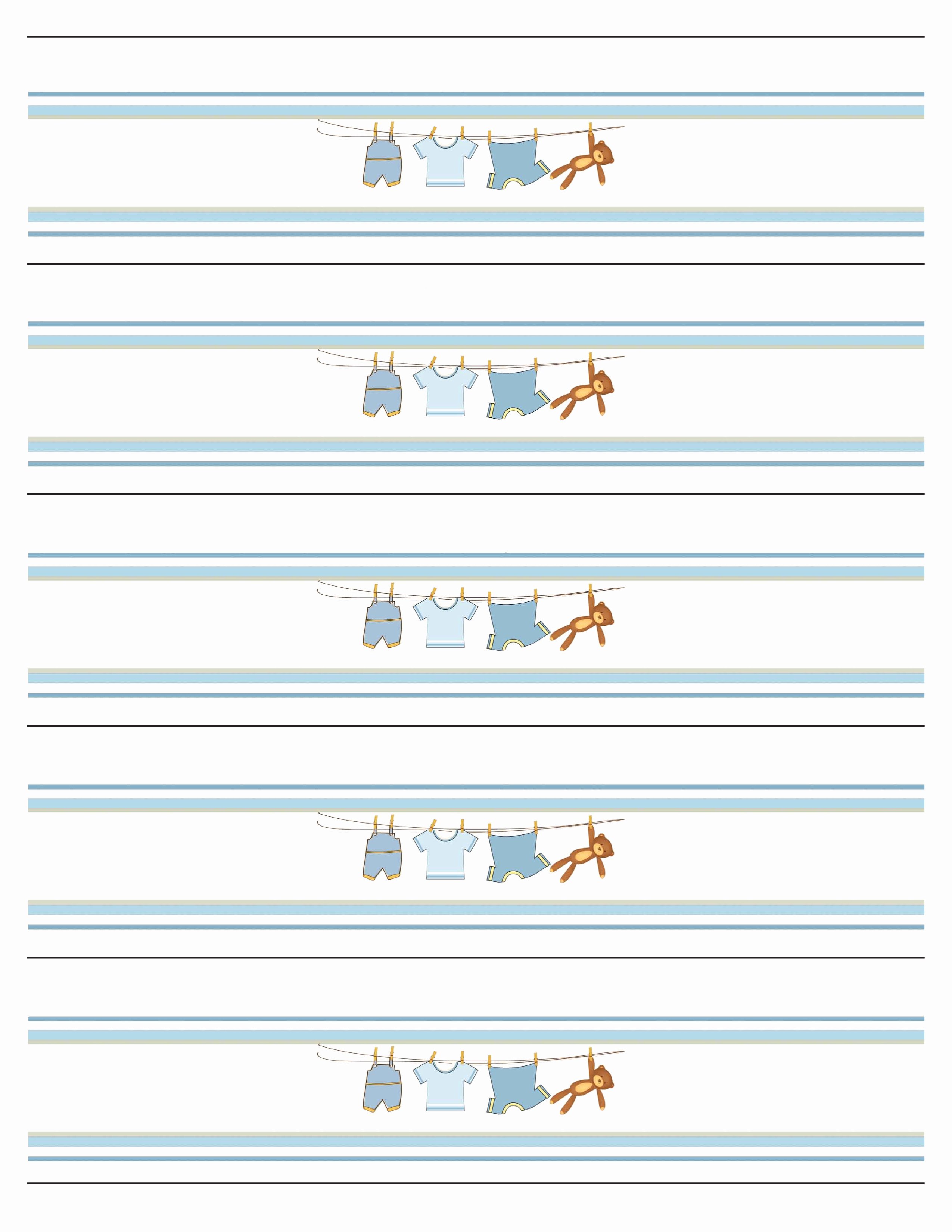 boy baby shower free printables