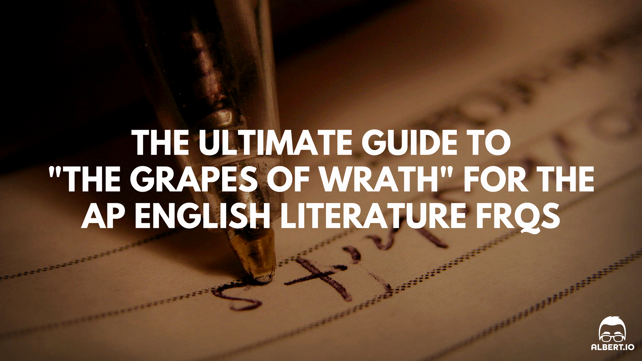 grapes of wrath literary devices