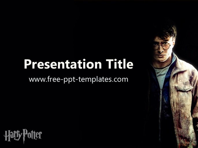 Harry Potter Google Slides Template Free