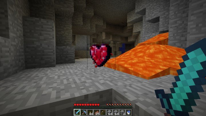 heart crystals mod