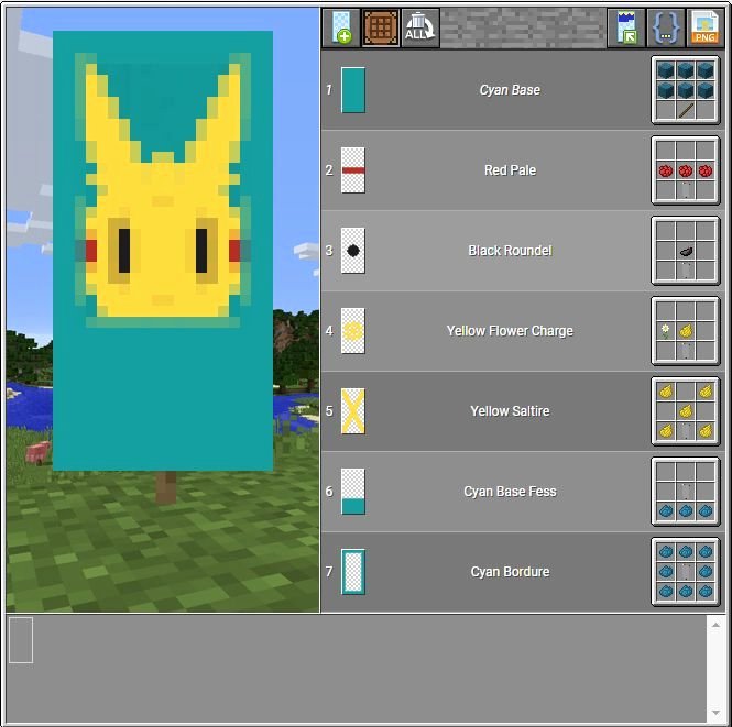 Minecraft как сделать флаг с рисунком