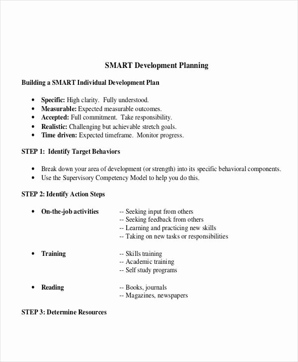 individual development plan