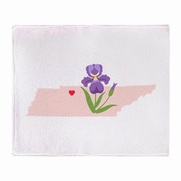 iris flower outline inspirational tennessee state outline iris flower throw blanket by of iris flower outline