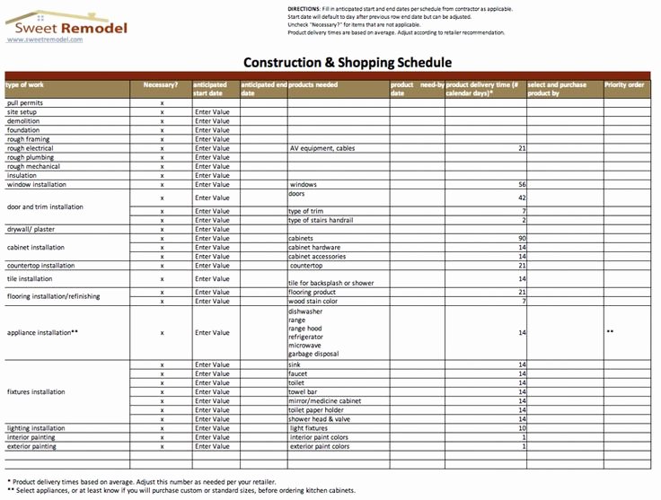 kitchen remodel checklist excel fresh kitchen remodel checklist of kitchen remodel checklist