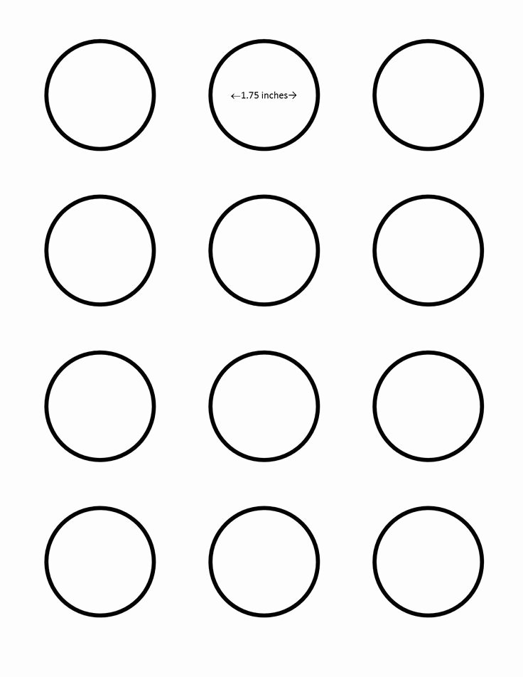 Macaron Template 2 Inch