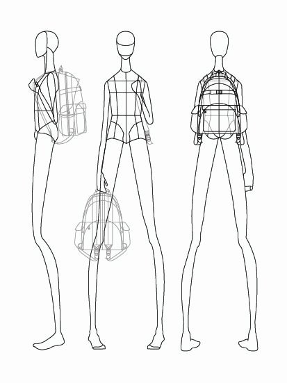 fashion mannequin drawing