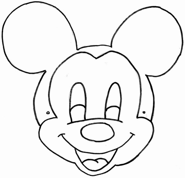 mickey mouse printable cutouts unique minnie mouseprintable masks to color of mickey mouse printable cutouts